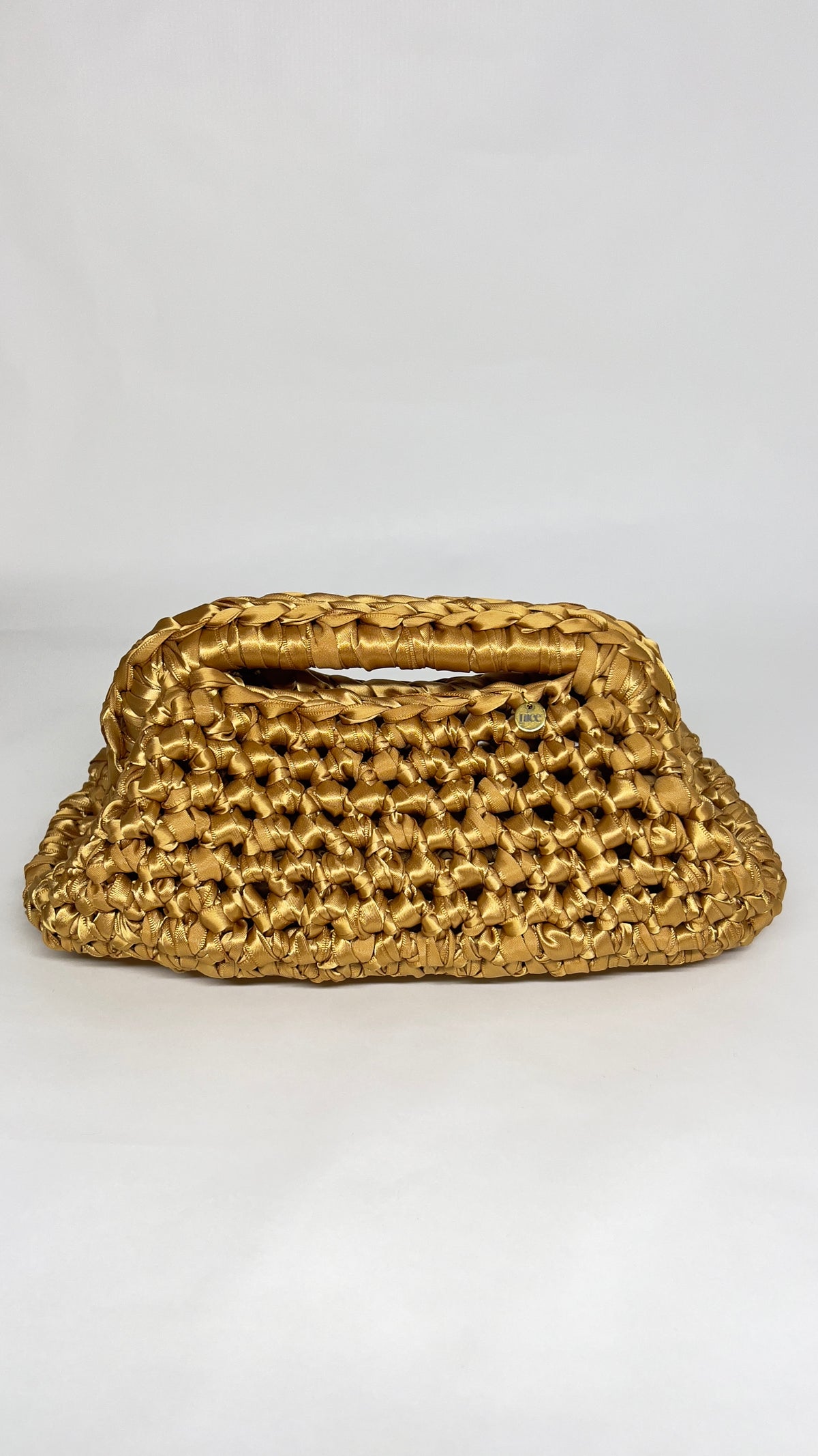 Clutch Satin Party Bag | Gold