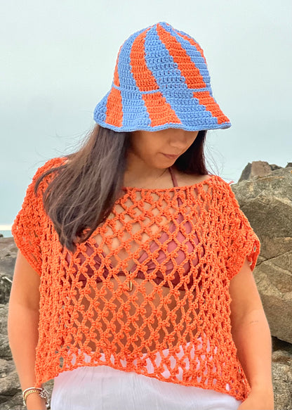 Striped Bucket Hat