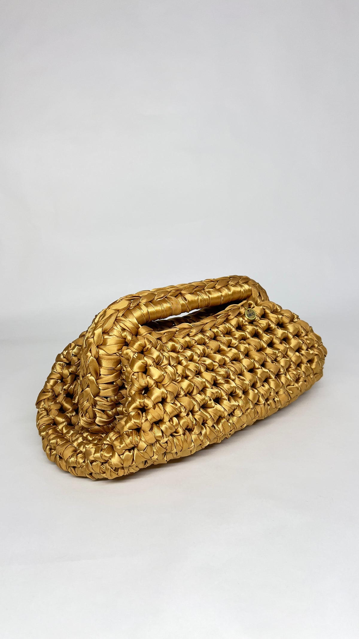 Clutch Satin Party Bag | Gold