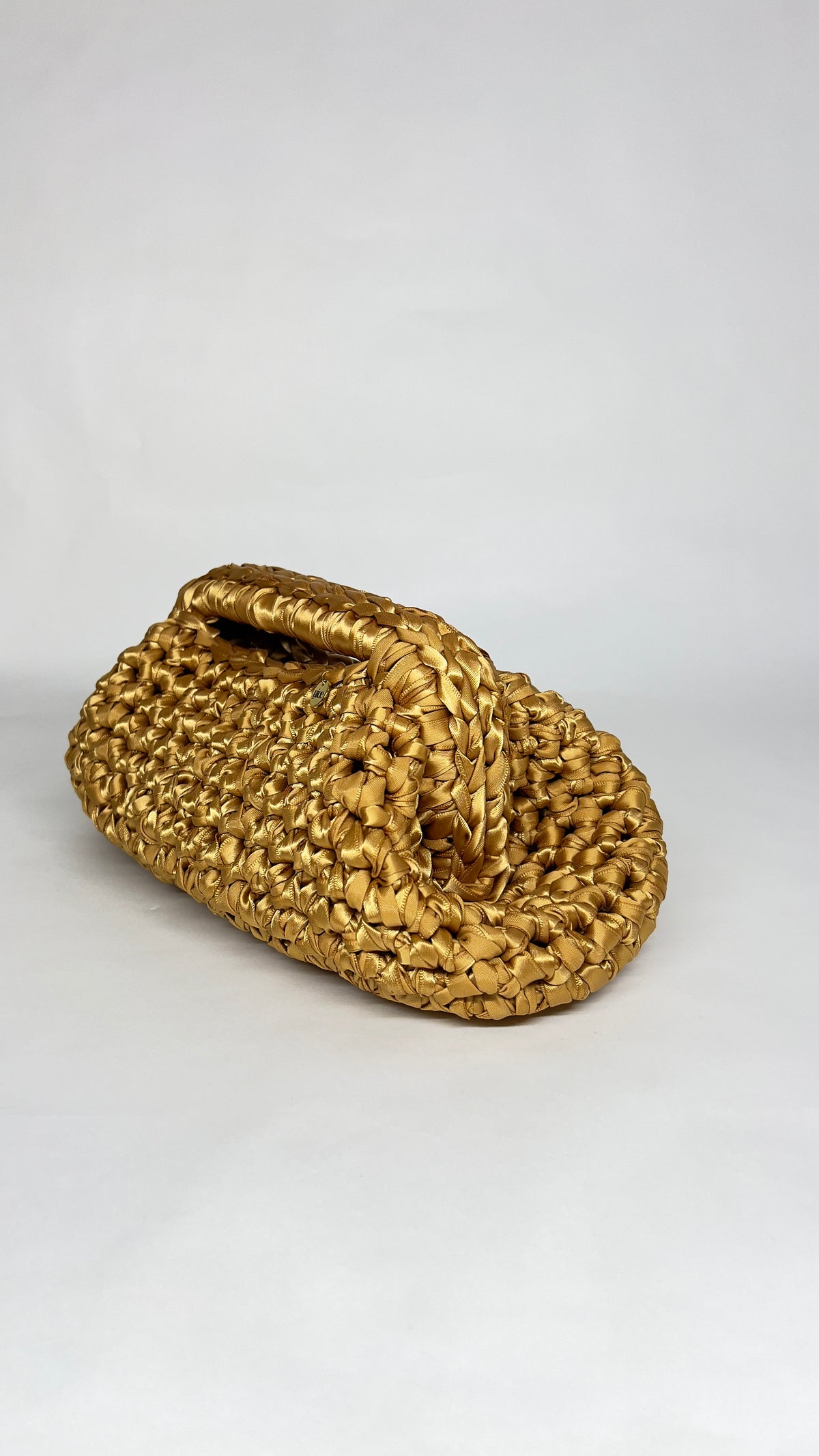 Clutch Satin Party Bag | Gold