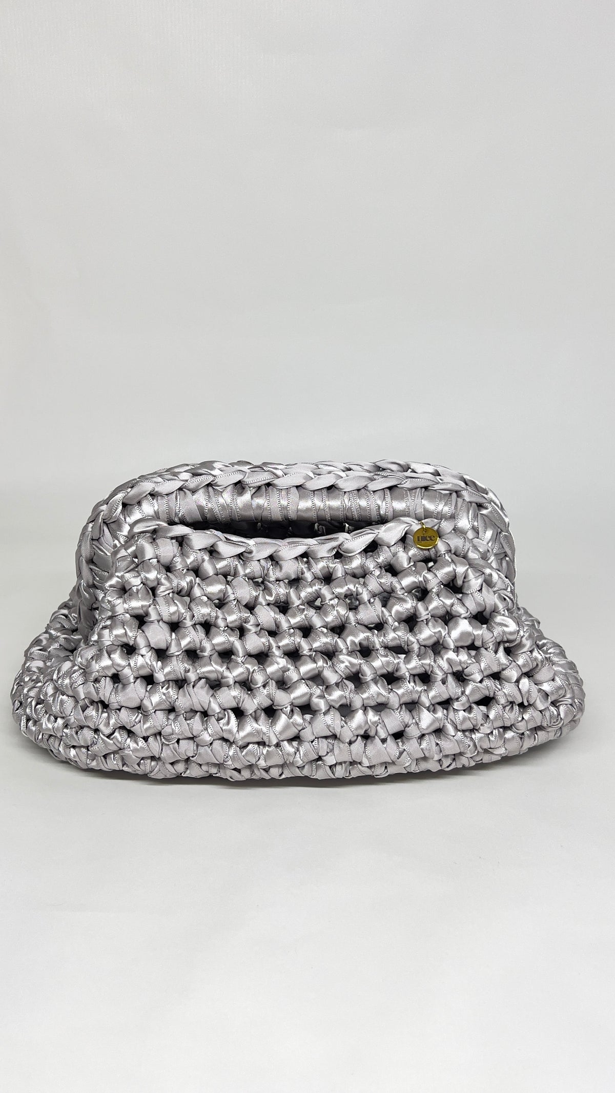 Clutch Satin Party Bag | Silver